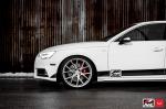 Audi S4 Sedan by AWE Tuning on Vossen Wheels (VFS-6) 2018 года